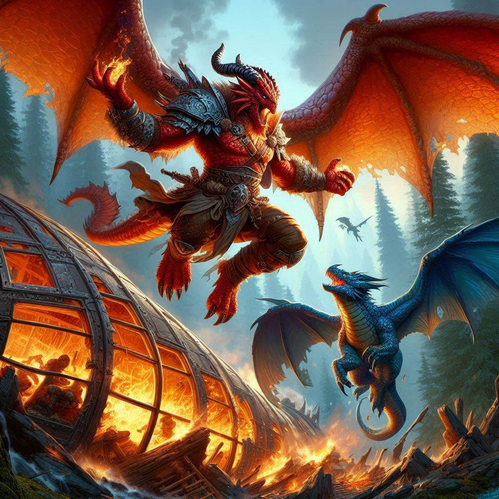 Rory Flying and Fighting a Blue Dragon Wyrmling.png