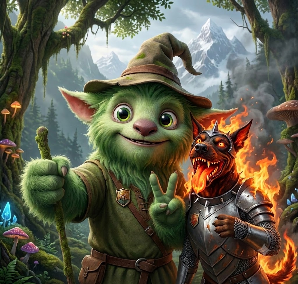 Kakariki and Blaze Posing.png